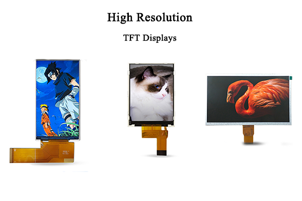Como a resolução da tela afeta a qualidade do LCD?