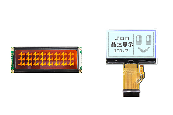 Quais são as vantagens do display LCD COG e do display LCD COB?