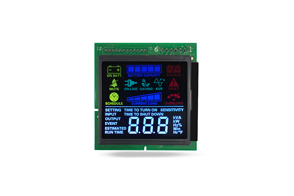 O que é display LCD positivo e display LCD negativo?