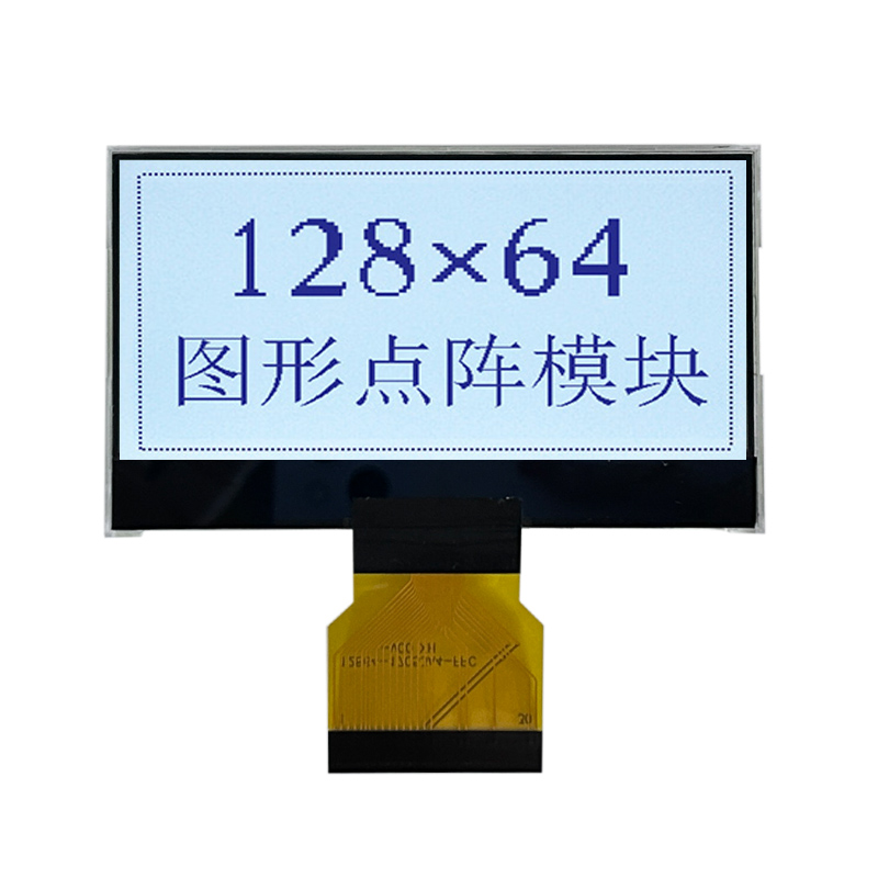 Exibição gráfica LCD 128x64 FSTN Positiva Backlight LCD Tela LCD