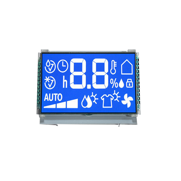 Segmento monocromático LCD Display Stn Blue LCD Tela